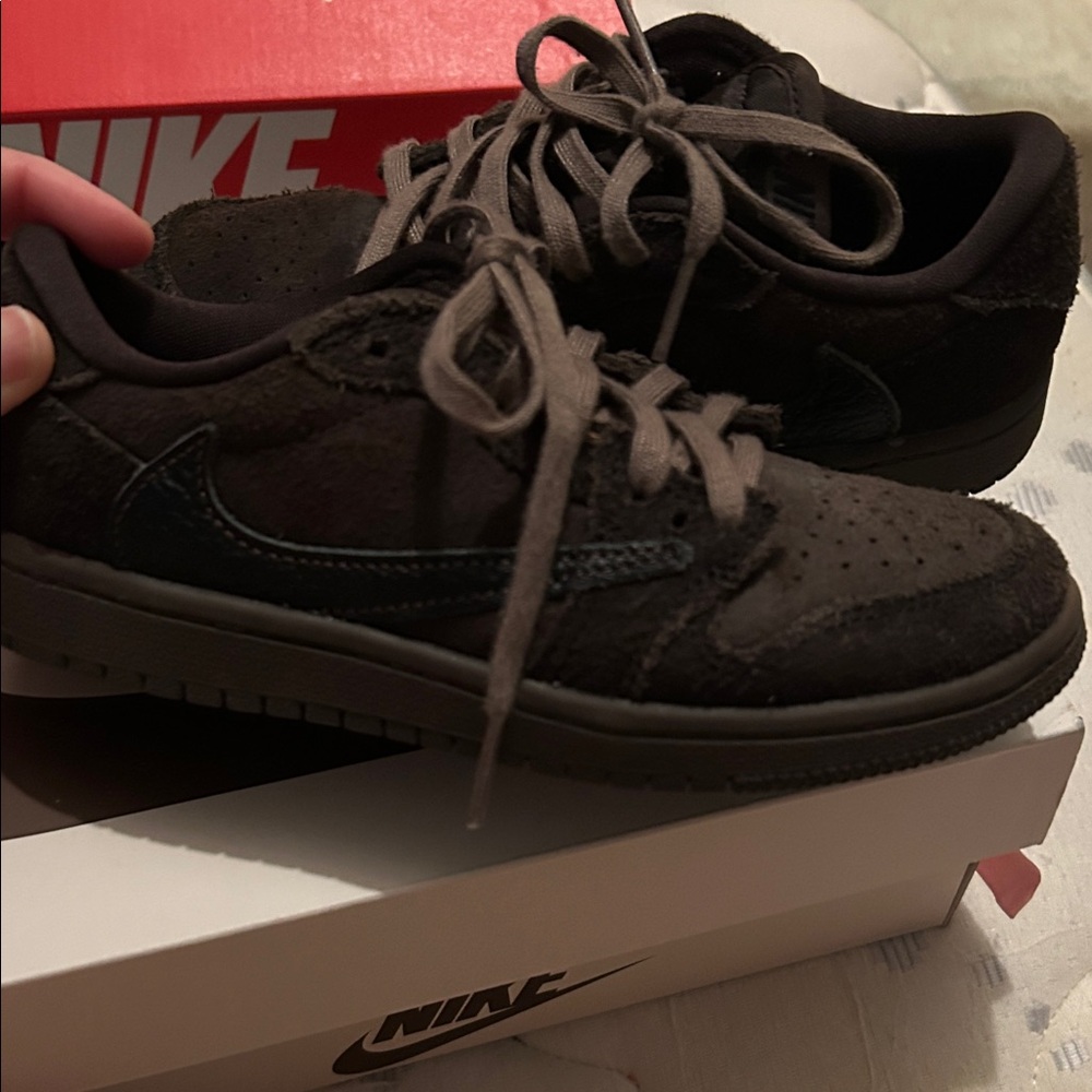 Nike Dark Brown Suede Sneakers